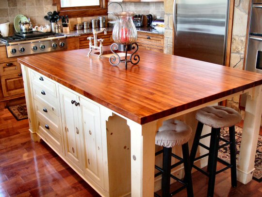 Custom Wood Countertops, Butcher Block Countertops, Kitchen Island Counter Tops